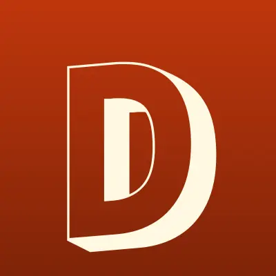 Dpd, служба доставки, лого-визитка